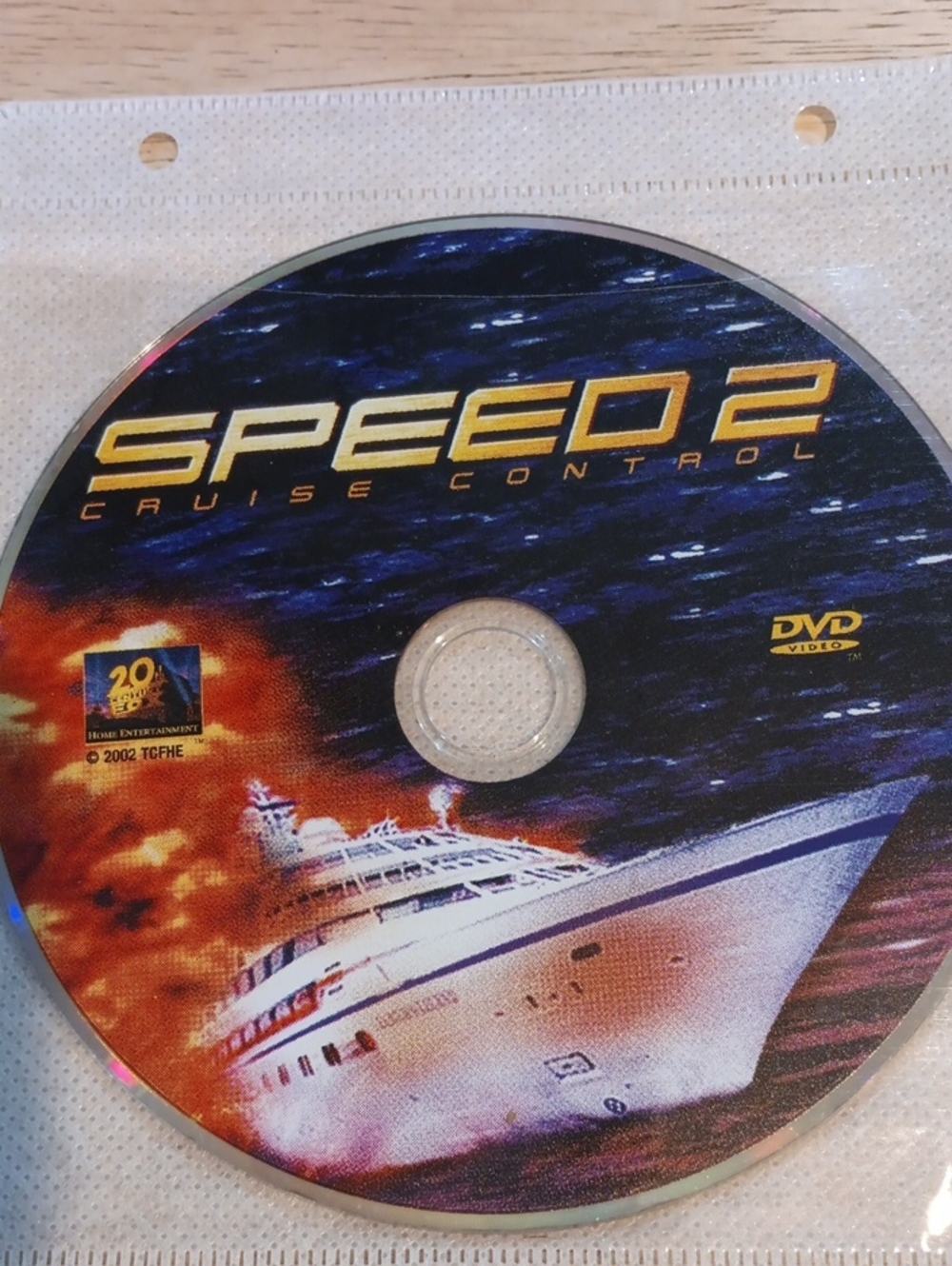 Speed 2: Cruise Control DVD *NO CASE*